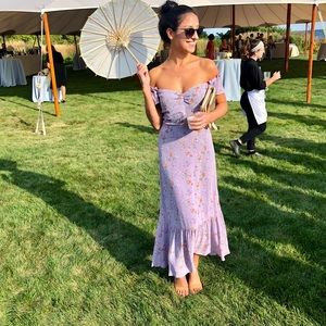 reformation butterfly midi dress